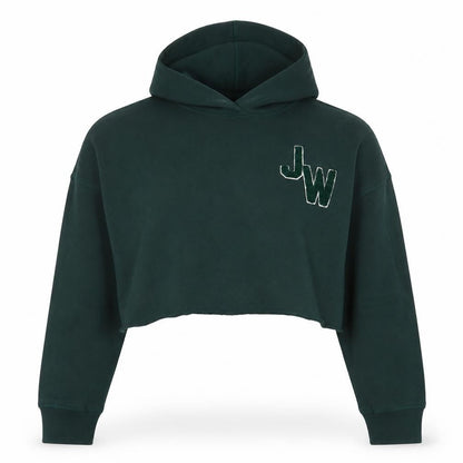 Jack Wills Green Women's Pullover Hoodie Size S