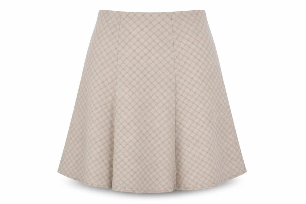 Honor Millburn Women's Beige A-Line Skirt, Size 20