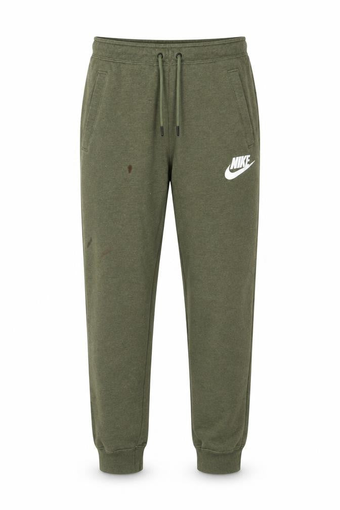 Nike Men's Green Jogger Trousers S Gym Training