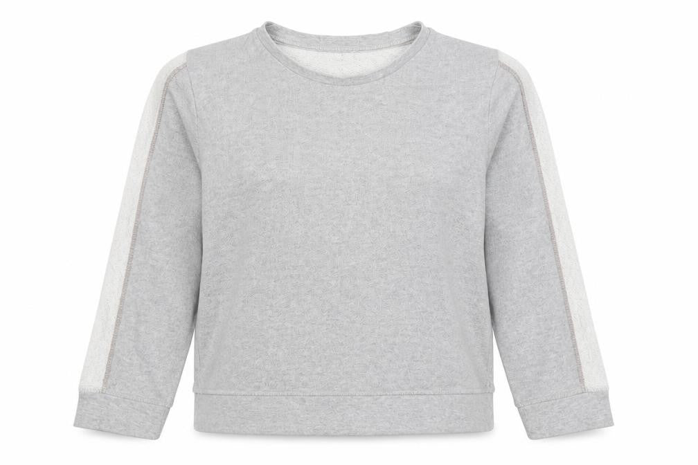 Trash Women's Grey Pullover Sweatshirt Medium