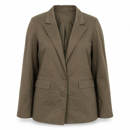 VILA Women's Brown Blazer Jacket Size 10