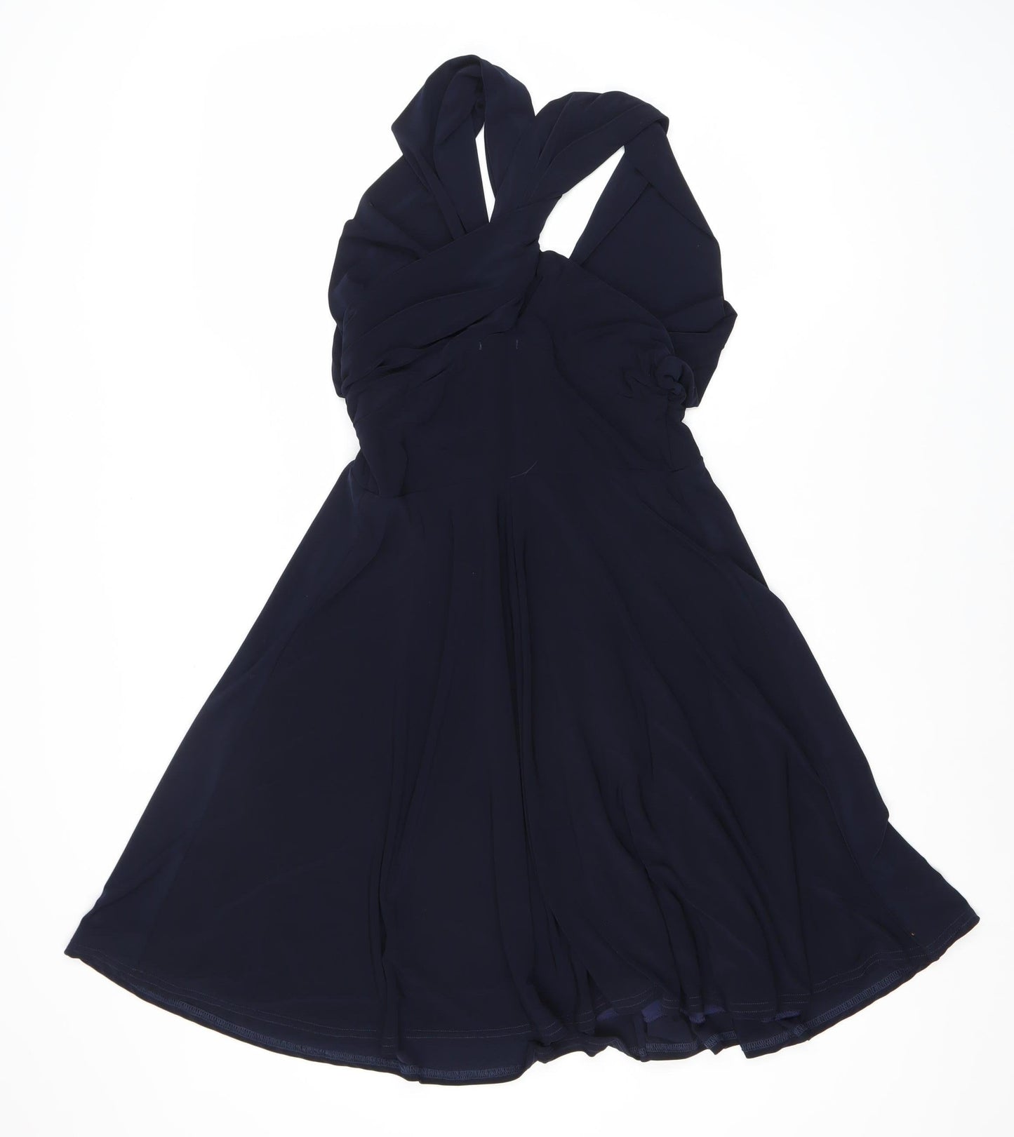 WANT THAT TREND Blue Sleeveless Dress, Size 12
