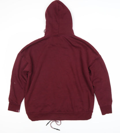 Preloved Harry Potter Women's Red Hoodie - XS - Back