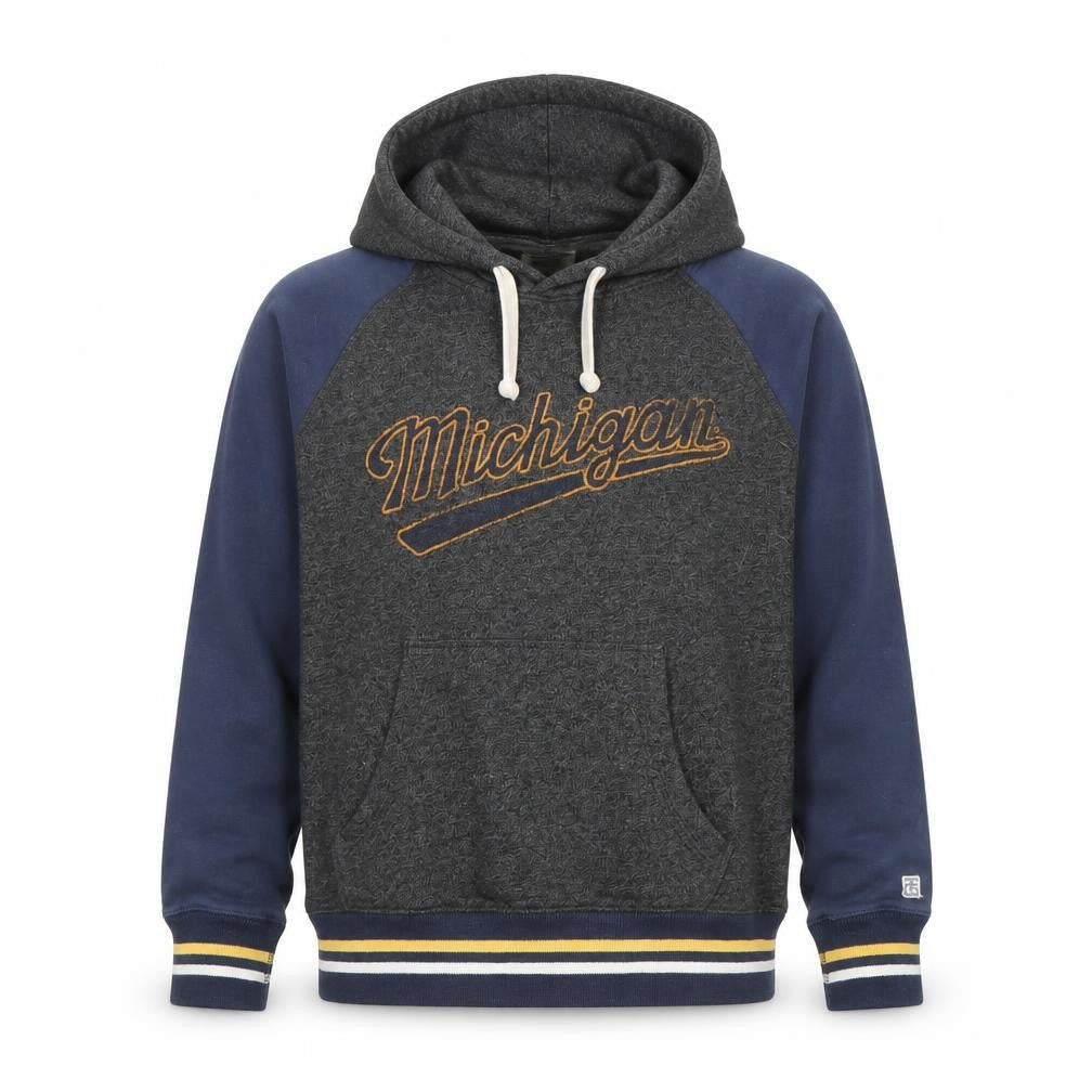Tailgate Men's Grey College Logo Hoodie - Size L