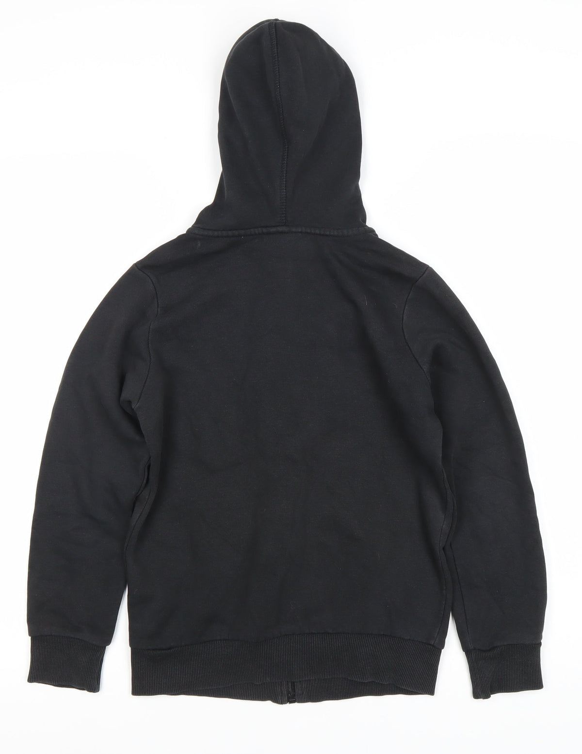 Umbro Boys Black Full Zip Hoodie Size 11 Sports Casual