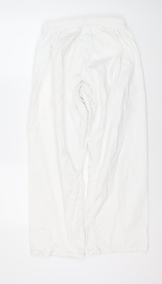 Decathlon Unisex White Relaxed Trousers 2XL