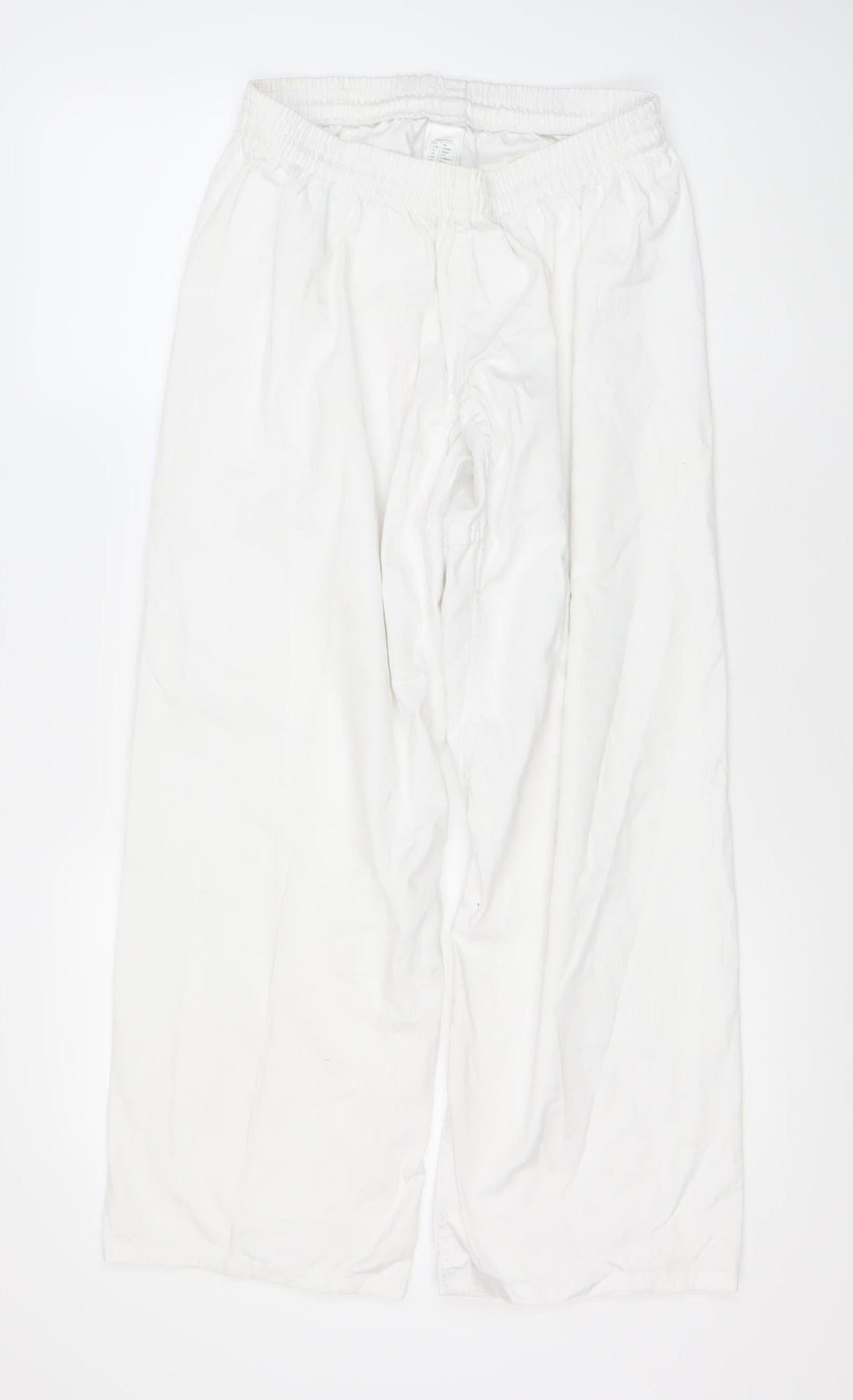 Decathlon Unisex White Relaxed Trousers 2XL