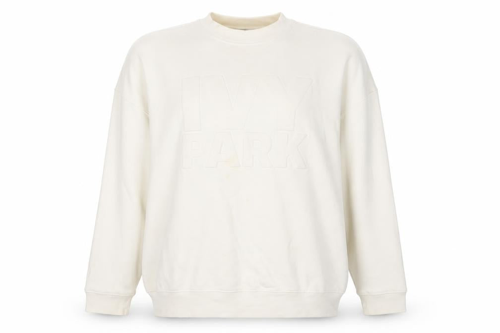 Ivy Park Women's M Ivory Pullover Sweatshirt