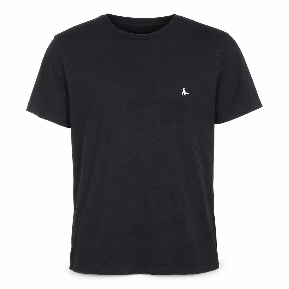 Jack Wills Men's Black Cotton Classic Fit T-Shirt, Size S