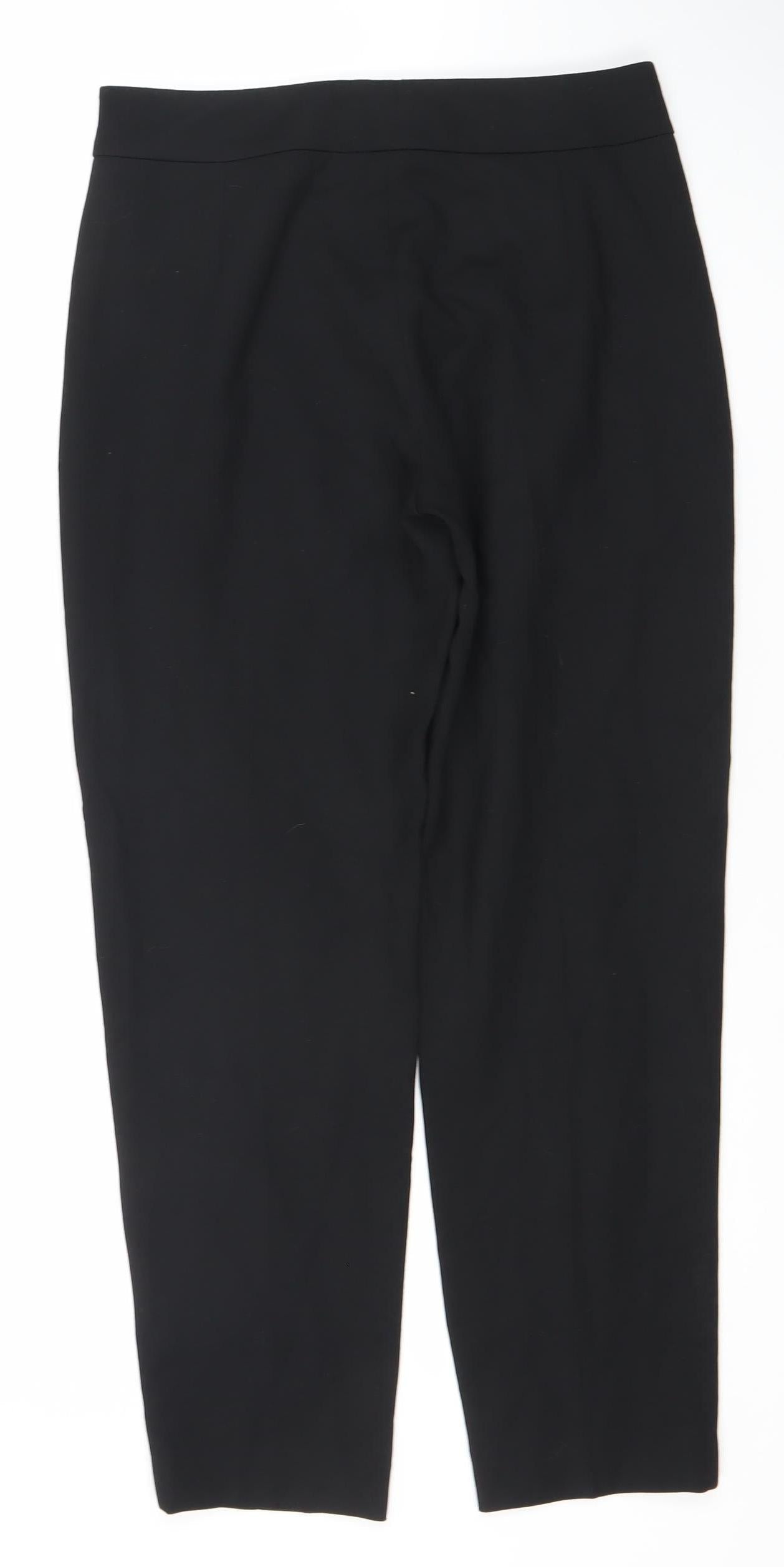 French Connection Women's Black Straight Trousers Size 8