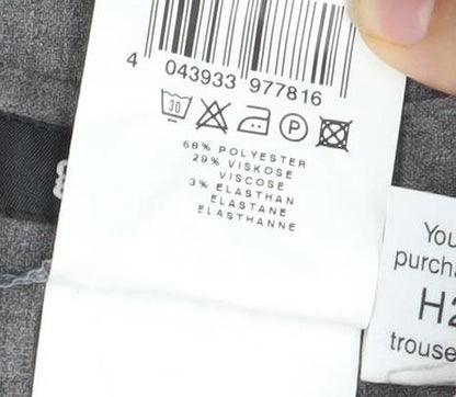 Preloved Gardeur Women's Grey Regular Fit Business Trousers Size 14 - Label