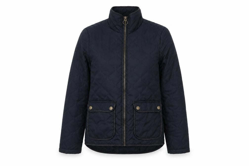 L.O.G.G. Women's Black Quilted Jacket Size 12