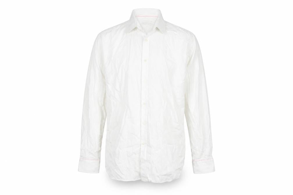 Howick Men's White Button-Up Shirt, Size 15.5