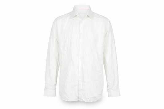 Howick Men's White Button-Up Shirt, Size 15.5