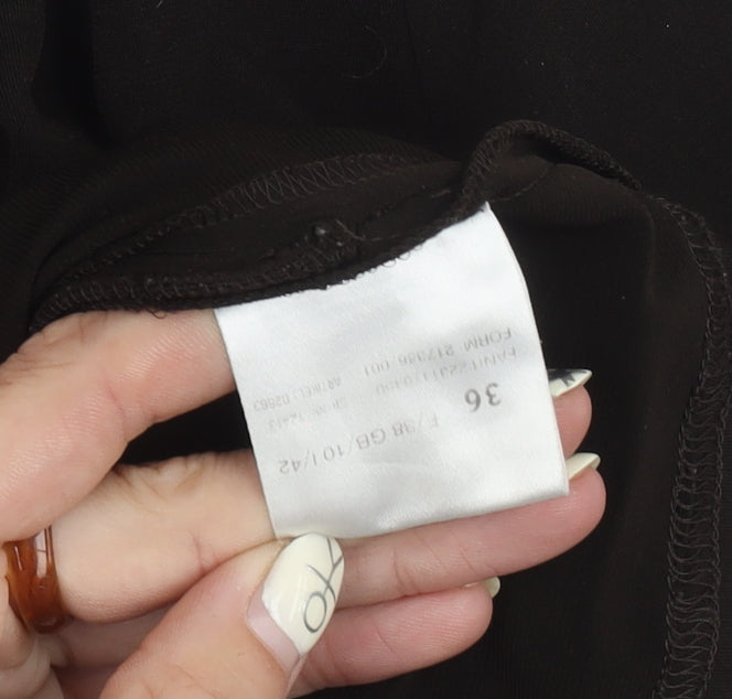 Basler Women's Black Wrap Top, Size 8, Elegant Style