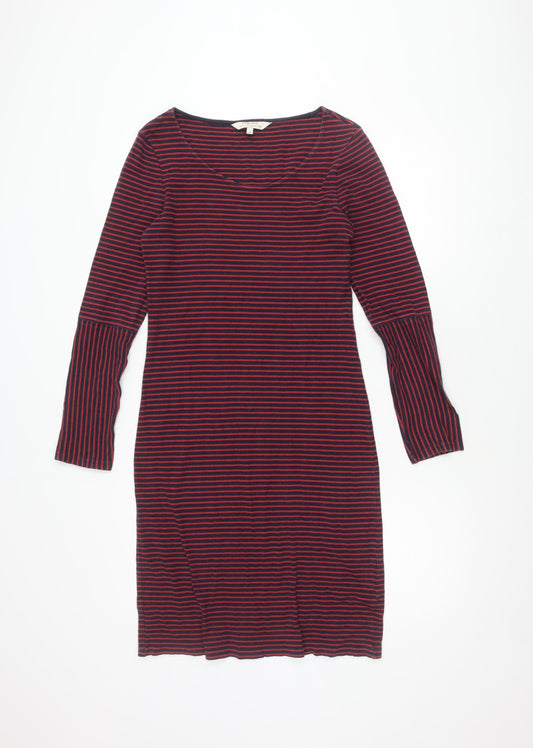 People Tree Women's Multicoloured Striped Dress Size 12
