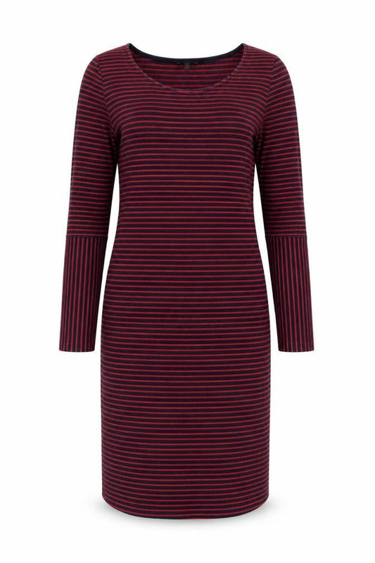 People Tree Women's Multicoloured Striped Dress Size 12