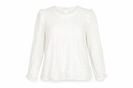 Marks and Spencer Women's Ivory Long Sleeve Top Size 14