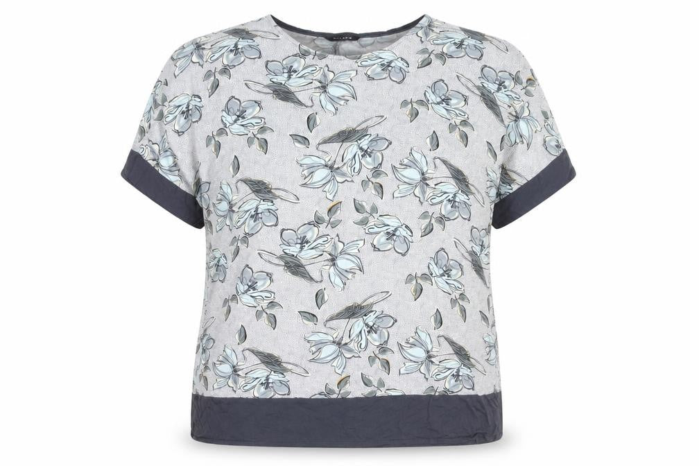 Evans Women's Floral Top Multicoloured Size 16