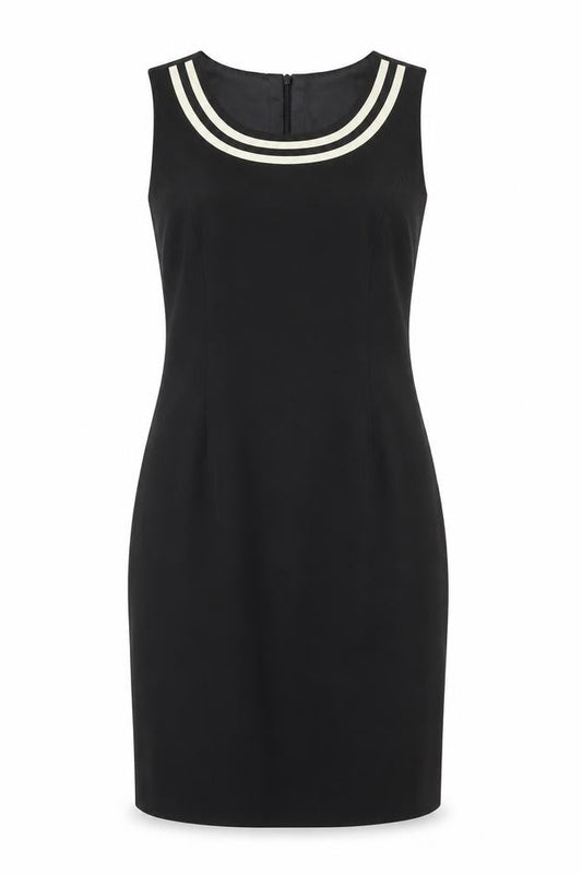 Harrods Women’s Black Sheath Dress, Size 12