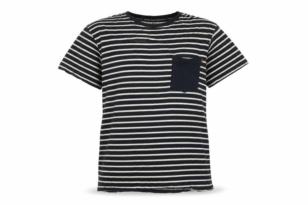 Joe Browns Unisex Black Striped T-Shirt L