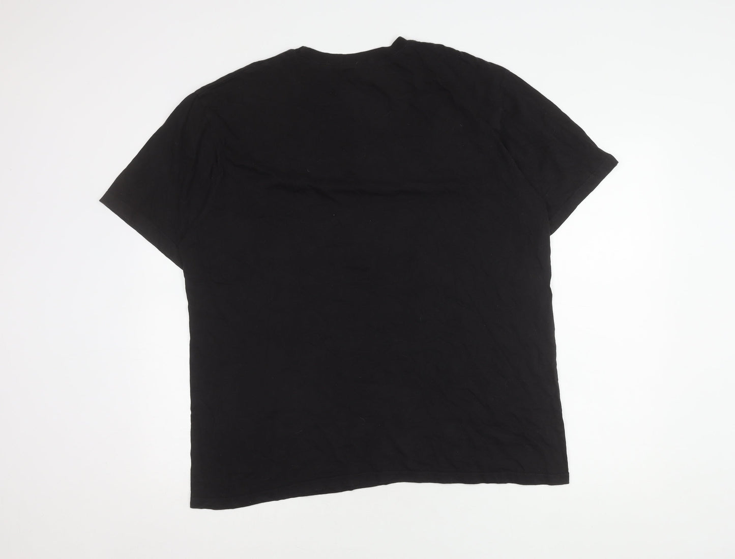 Domyos Men's Black XL Short Sleeve Crew Neck T-Shirt