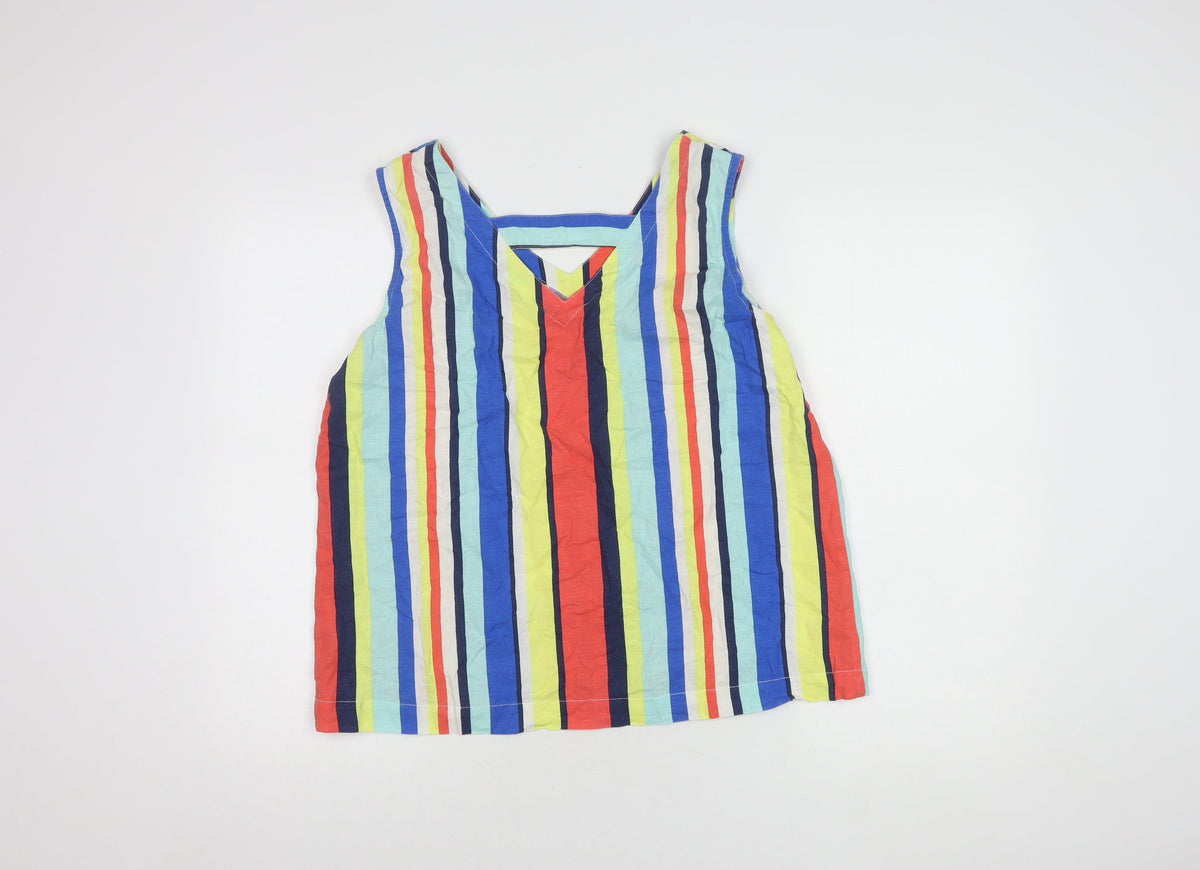 Bonmarché Women's Multicoloured Striped Tank