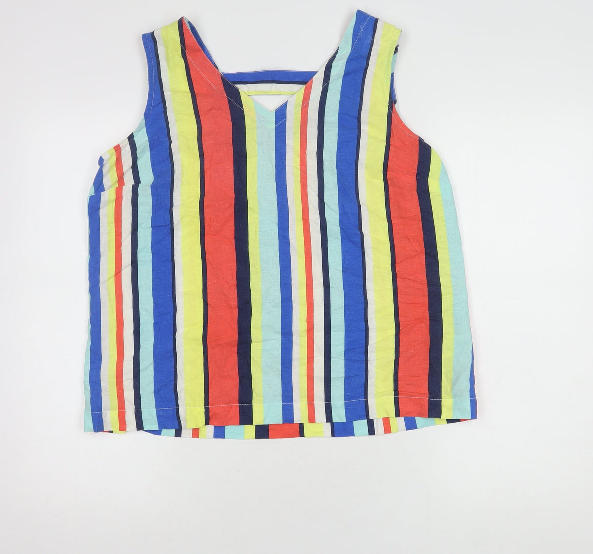 Bonmarché Women's Multicoloured Striped Tank