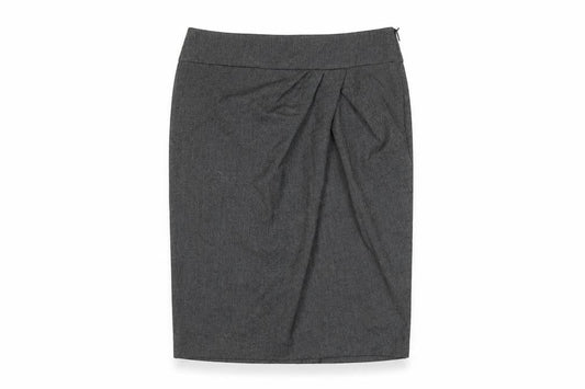 Kaliko Women's Grey Tweed Pencil Skirt Size 8