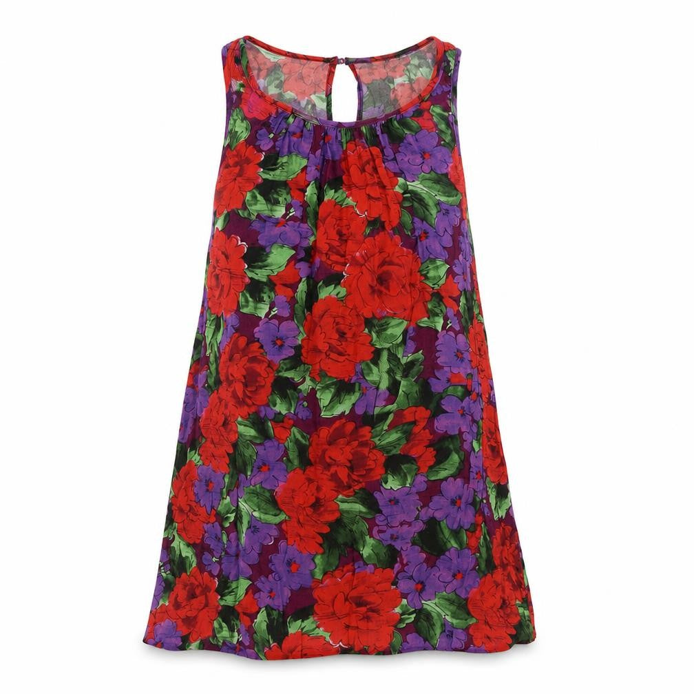 Karen Millen Women's Multicoloured Floral Top Size 8