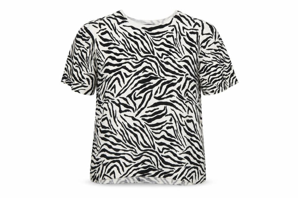 Marks & Spencer Women's Zebra Print T-Shirt, Size 16
