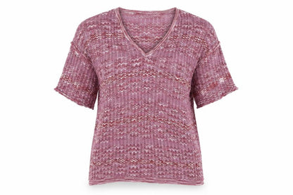 Next Women's Multicoloured V-Neck Pullover Jumper M