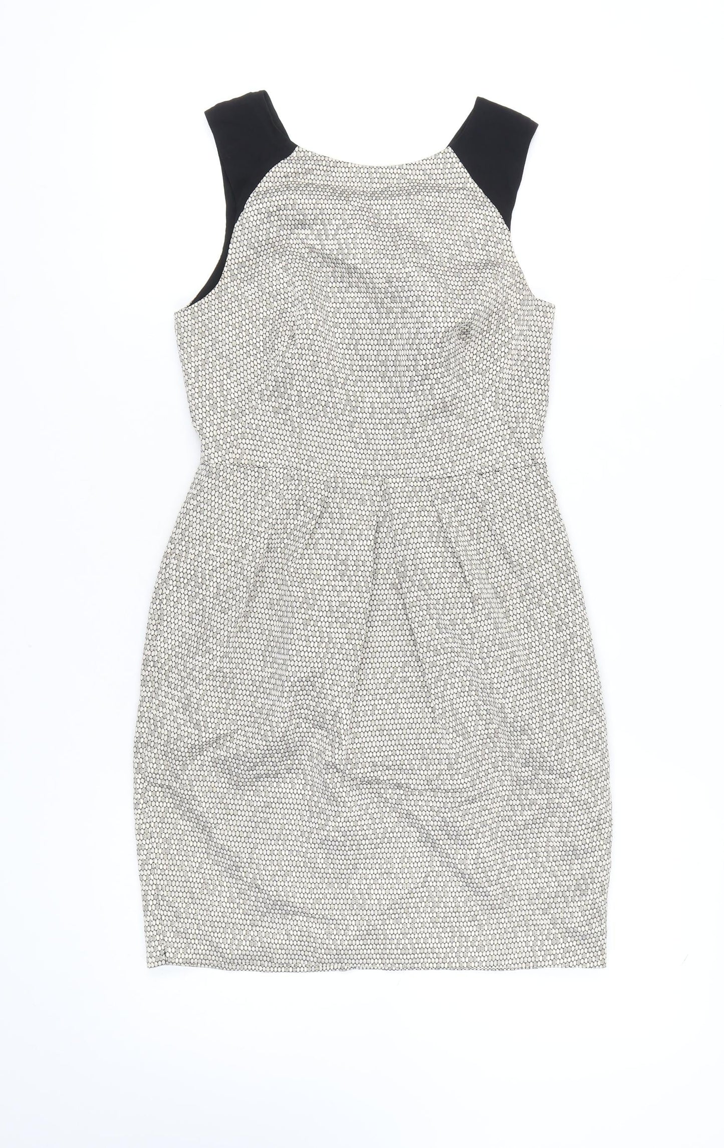 Whistles Women's Black & White Sheath Dress, Size 8