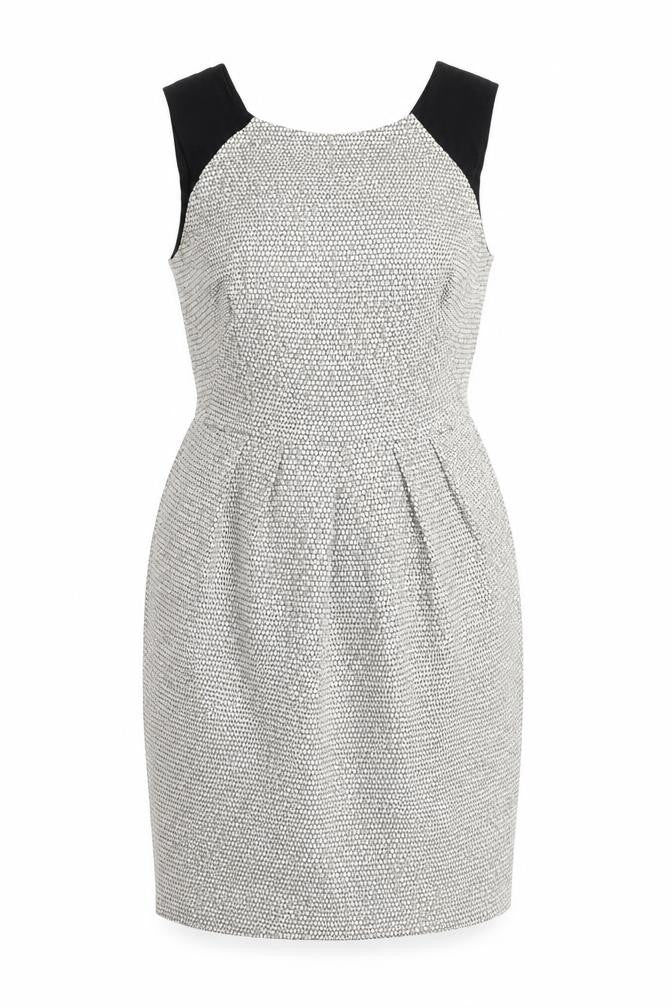 Whistles Women's Black & White Sheath Dress, Size 8