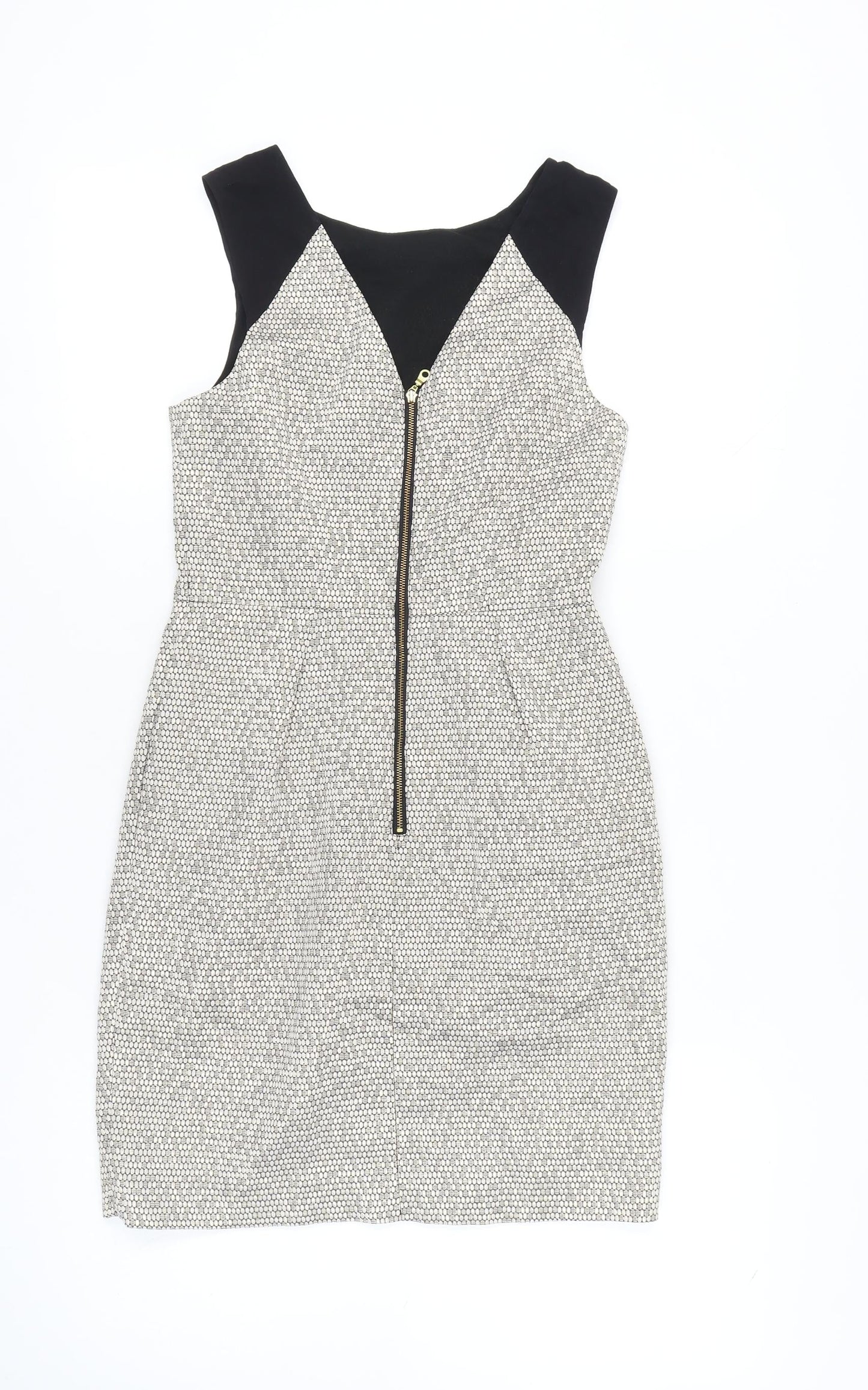 Whistles Women's Black & White Sheath Dress, Size 8