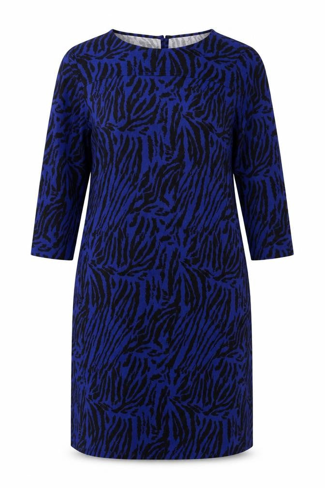 Marks & Spencer Women Blue Animal Print Dress size 12