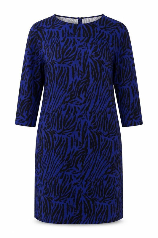 Marks & Spencer Women Blue Animal Print Dress size 12