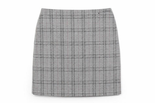 Marks & Spencer Women’s Grey Check Pencil Skirt - Size 14