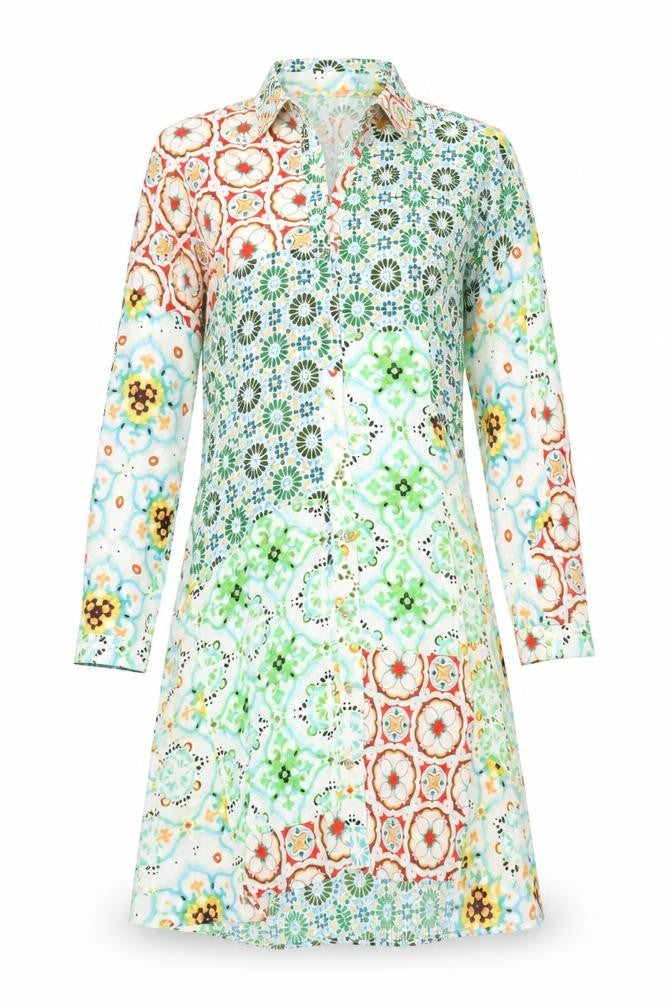 ZARA Women's Multicoloured S Patchwork Dress