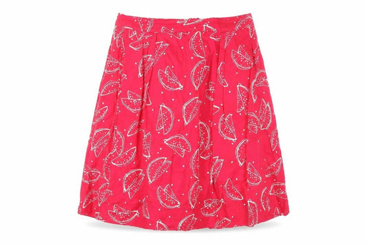 Emily and Fin Women's Red A-Line Skirt, Size 10