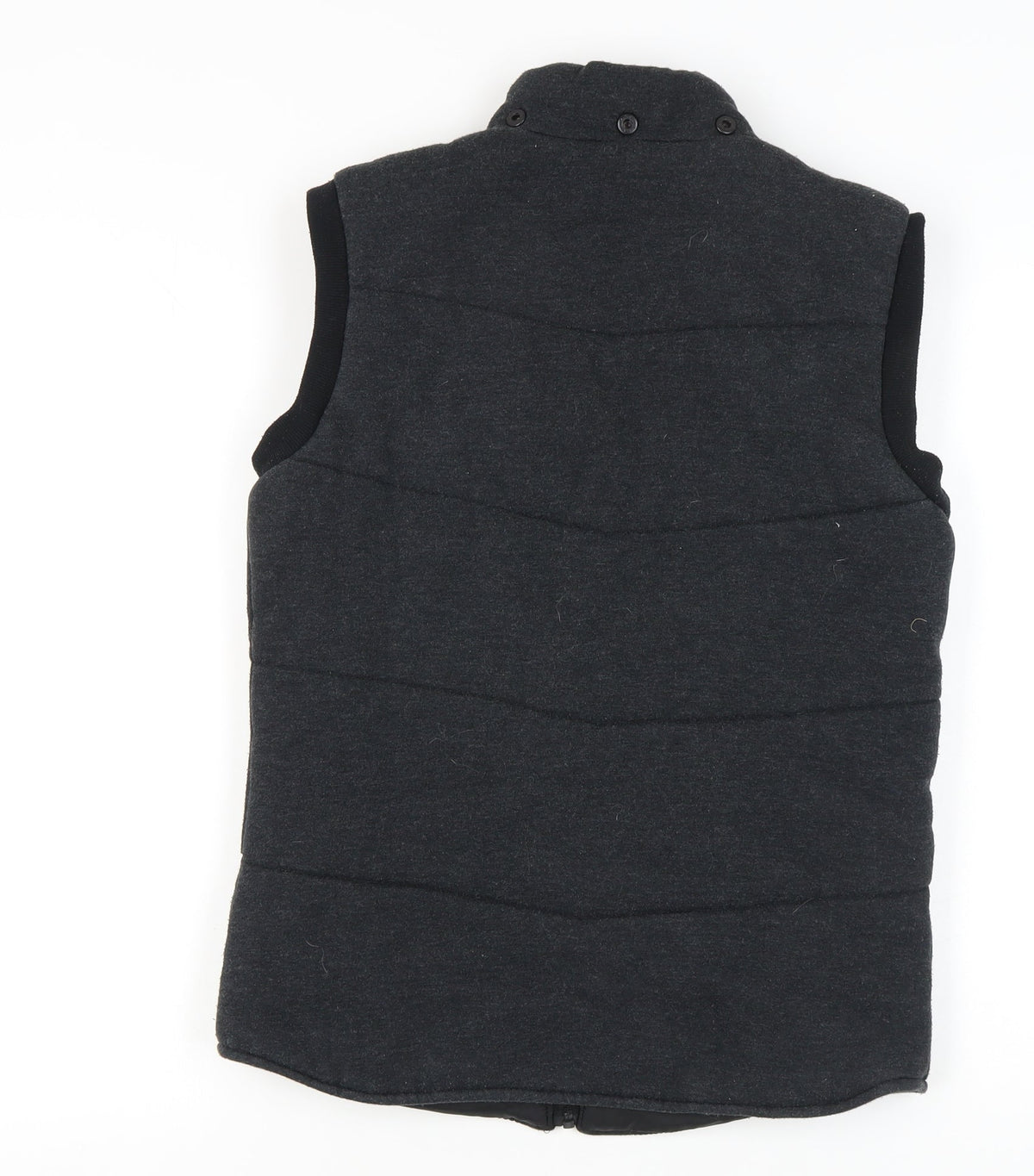 New Look Womens Black XS Puffer Waistcoat