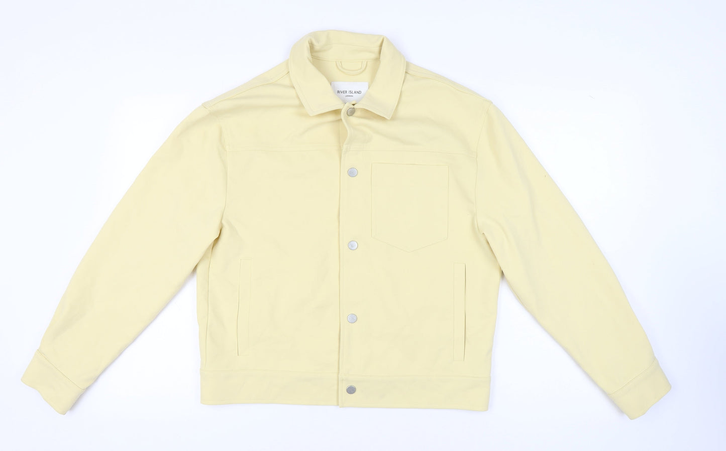 River Island Men's Beige Basic Jacket Size M