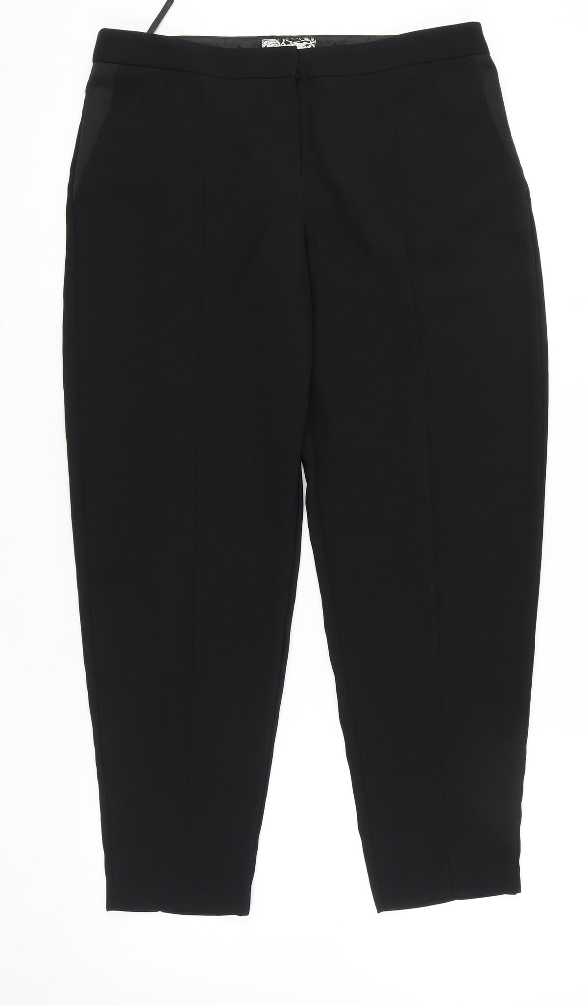 Next Women's Black Straight Trousers