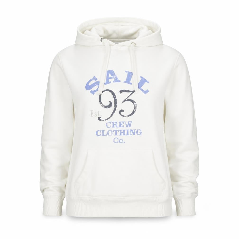 Crew Clothing White Hoodie, Size 12, Casual Style