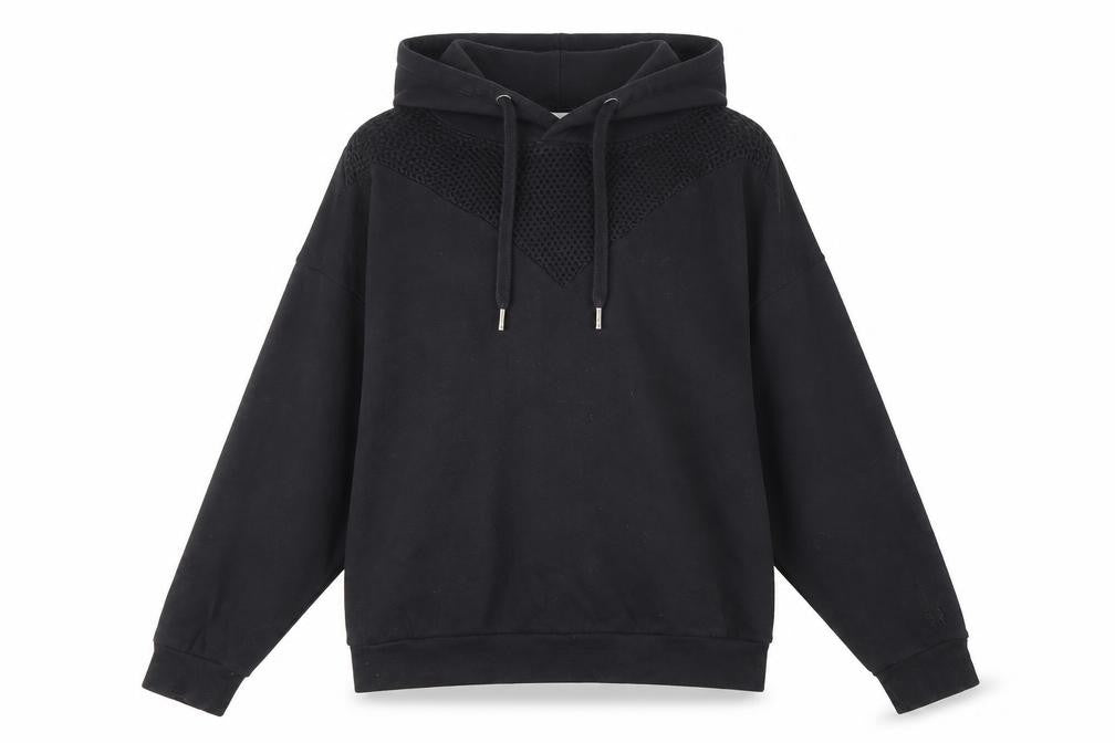KangaROOS Women's Black Pullover Hoodie, Size 12