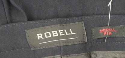 Robell Men's Black Trousers Size 40