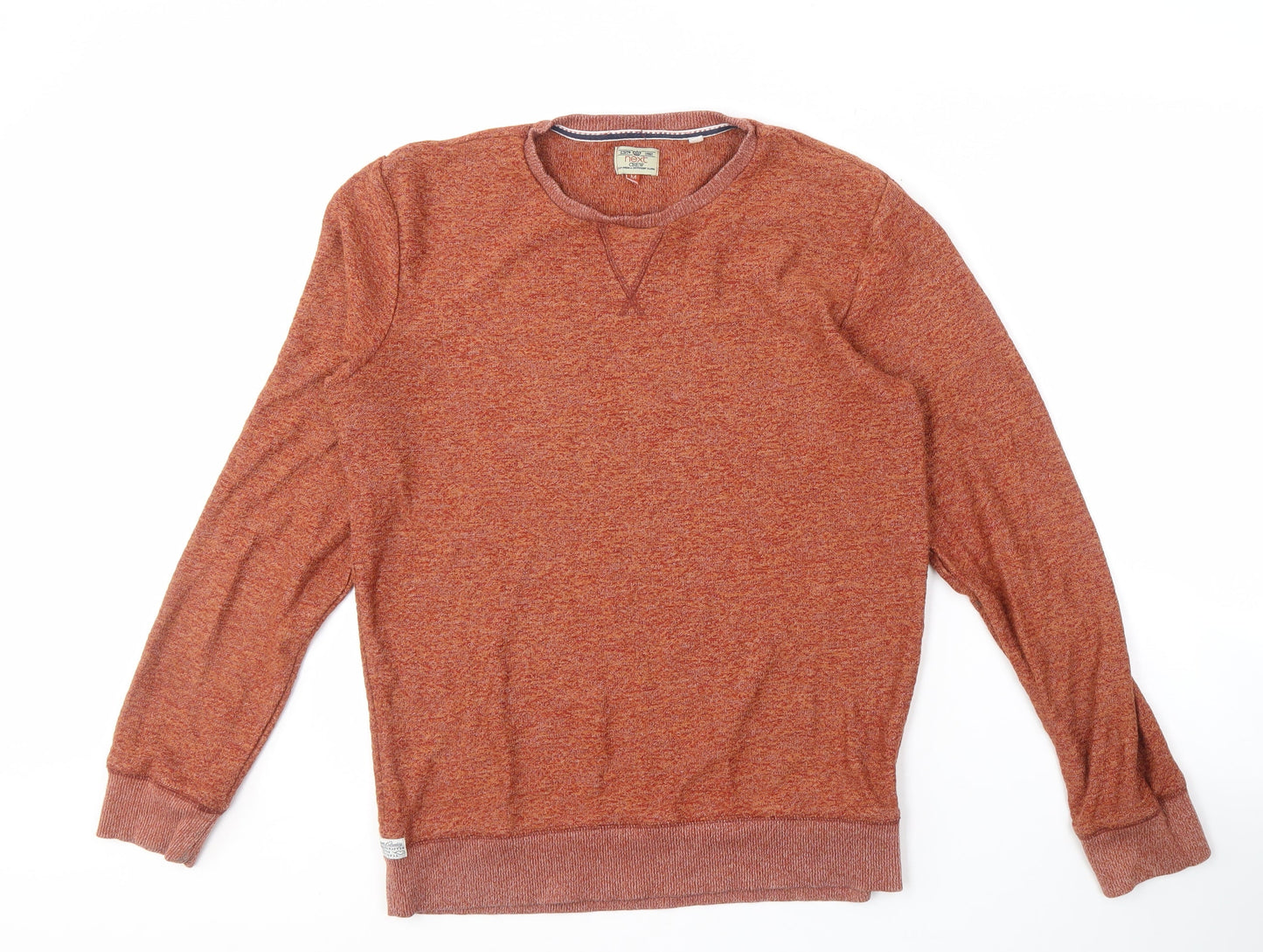 Next Men's Red M Crew Neck Sweatshirt Pullover