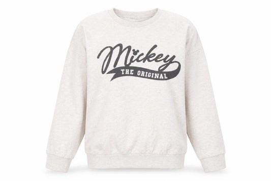 Disney Women's Beige Sweatshirt UK 20 Mickey Print