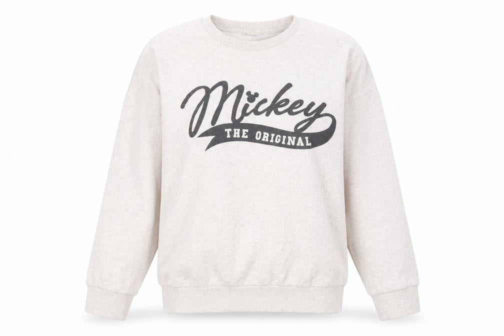 Disney Women's Beige Sweatshirt UK 20 Mickey Print