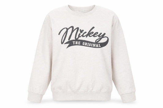 Disney Women's Beige Sweatshirt UK 20 Mickey Print